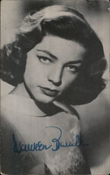 Lauren Bacall Postcard