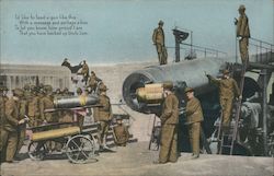 I'd Like To Load A Gun Like This Army Postcard Postcard Postcard