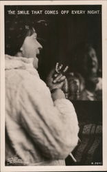 The Smile That Comes Off Every Night Postcard