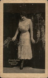 Julian Eltinge in the "Fascinating Widow" Postcard