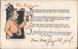 Mr Gayoldboy - You Wicked Old Scamp Postcard