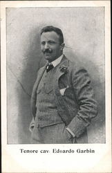 Tenor Edoardo Garbin Postcard