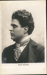 Pietro Mascagni Postcard