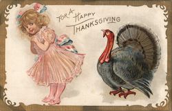 For a Happy Thanksgiving Postcard