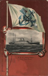 R.P.D. König Albert, Nord Lloyd Bremen Postcard
