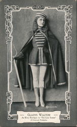 Gladys Walton as Kitty Horrigan in the Lion Tamer Postcard