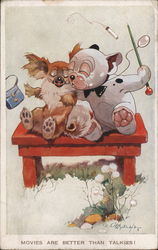 Movies are Better Than Talkies! Postcard