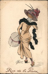 Women - Rue De La Paix Postcard