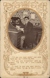 I Will See You Next week Postcard