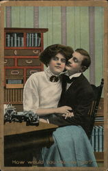 How Would You Like My Job? - Office Romance Postcard