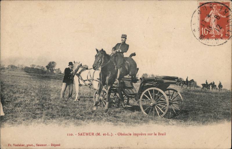 Saumur - Obstacle Imprévu sur le Breil Military