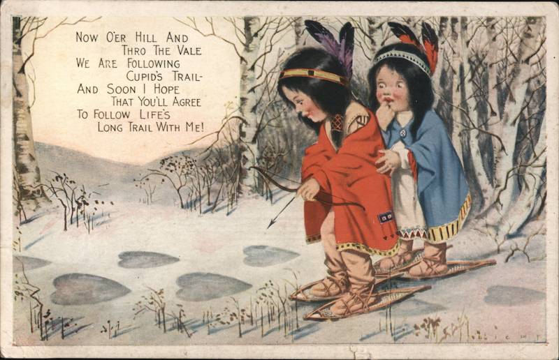 Now Oer Hill and Thro The Vale Native Americana