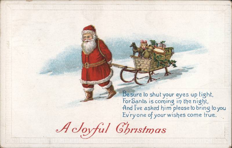 A Joyful Christmas Santa Claus