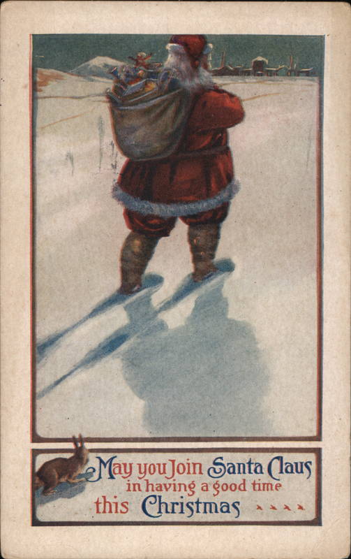 May you join Santa Claus in having a good time this Christmas