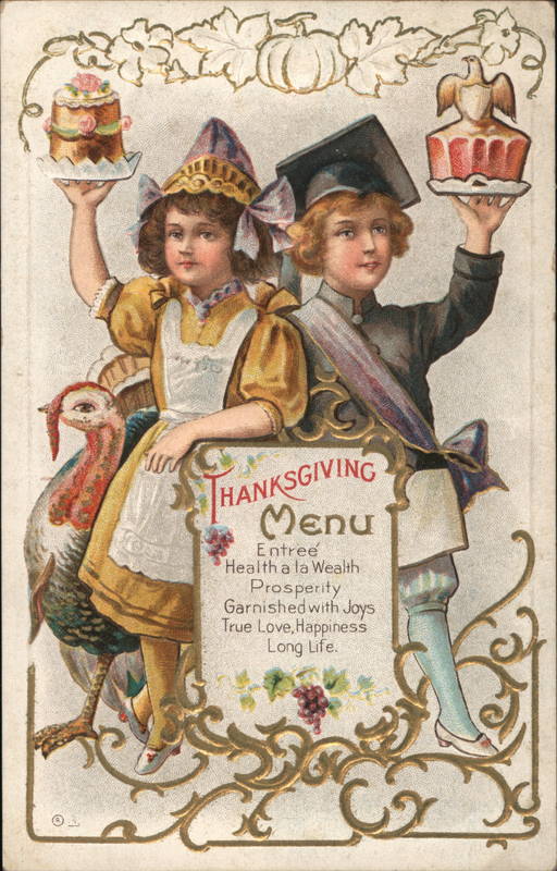 Thanksgiving Menu