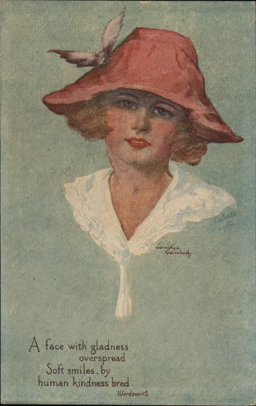 A Face With Gladness Overspread Women