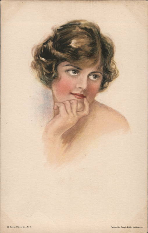 A Portrait of a Woman Artist Signed