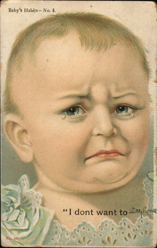 Baby's Habit Nº4 - I Dont Want to Stay Home Children