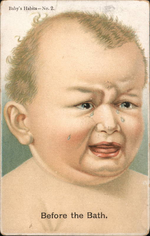 Baby's Habit Nº2 - Before the Bath Children