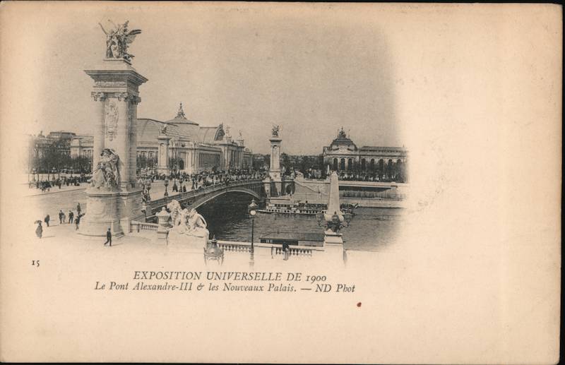 Paris Exposition 1900 1900 Paris Exposition