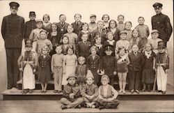 Dwarves and Small People Dressed in Costumes Postcard
