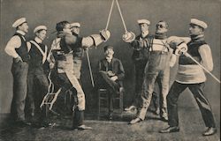 Fencing Team Postcard
