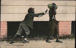 Anticipation Black Americana Postcard Postcard Postcard