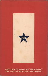 Good Luck to You my Boy Postcard
