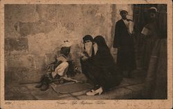 Arab Woman with Fortune Teller Postcard