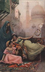 The Fortune-Teller Postcard