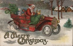A Merry Christmas Postcard