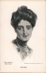 Woman, head portrait Postcard