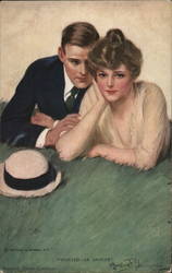 "Wanted - An Answer" Postcard