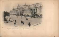 The Grand Palace Paris Exposition 1900 Postcard