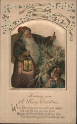 Wishing you a Merry Christmas Postcard
