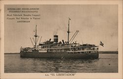 S. S. El Libertador - Cruise Ship Postcard
