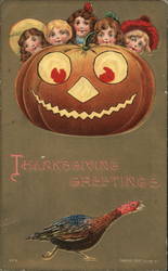 Thanksgiving Greetings Postcard