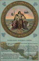 Panama - Pacific - International Exposition - San Francisco 1915 Postcard