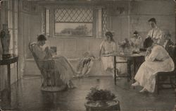 My Family by Edmund C. Tarbell Postcard