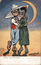 I Want You Ma Honey Postcard