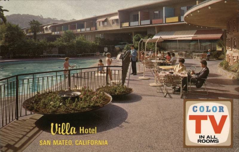Villa Hotel, pool San Mateo California