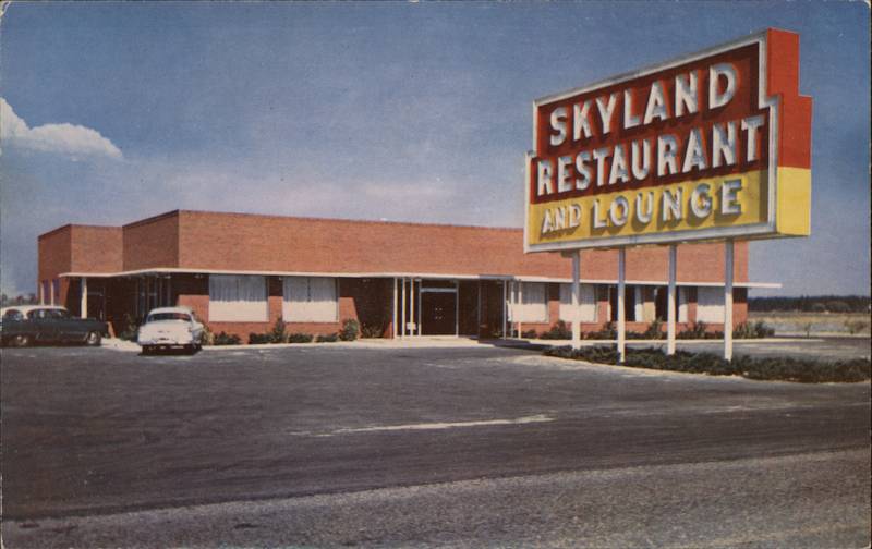 Skyland Restaurant and Lounge Perry Florida Red Kerce