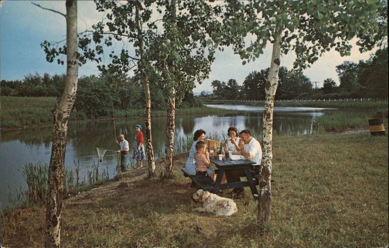 Picnic and Fishing Area Sharon Springs New York