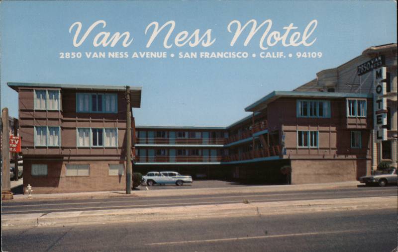 Van Ness Motel San Francisco California