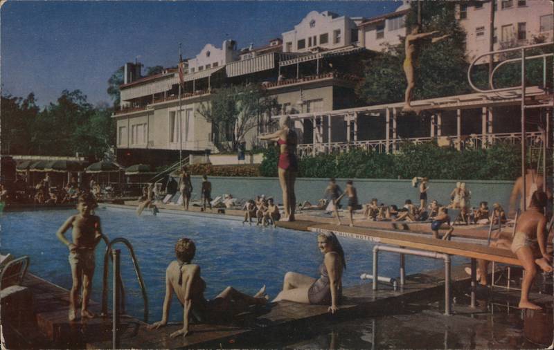 Swimming Pool, Beverly Hills Hotel California
