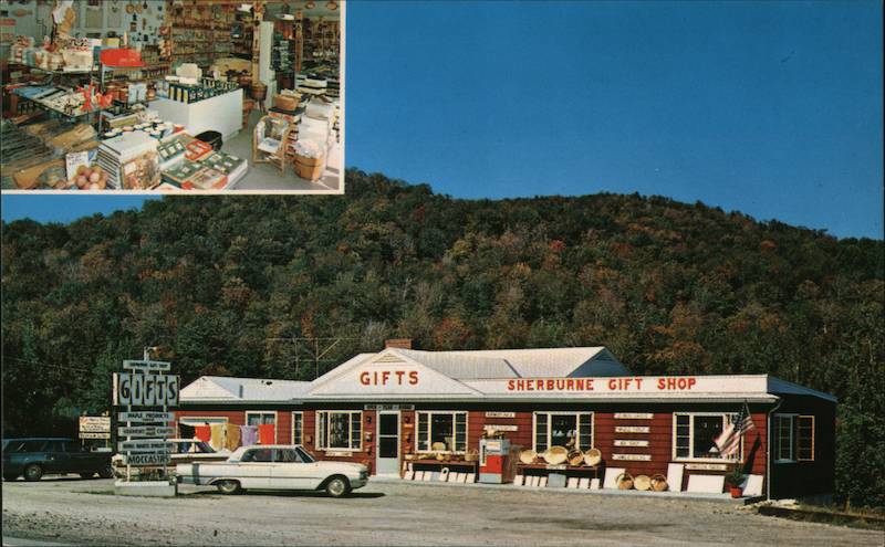 Sherburne Gift Shop Killington Vermont W. G. Sargent
