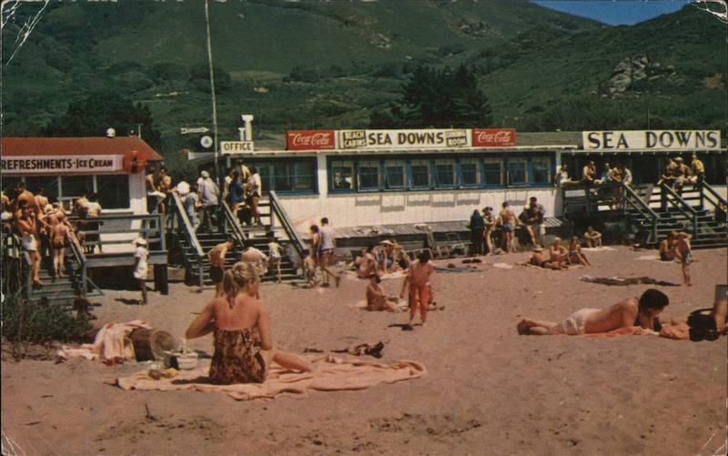 Sea Downs on the Pacific Stinson Beach California