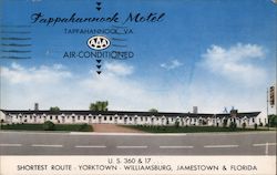 Tappahannock Motelq Postcard