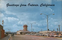 Greetings from Ontario, California Postcard