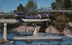 Adventure by Land and by Sea - Disneyland Postcard